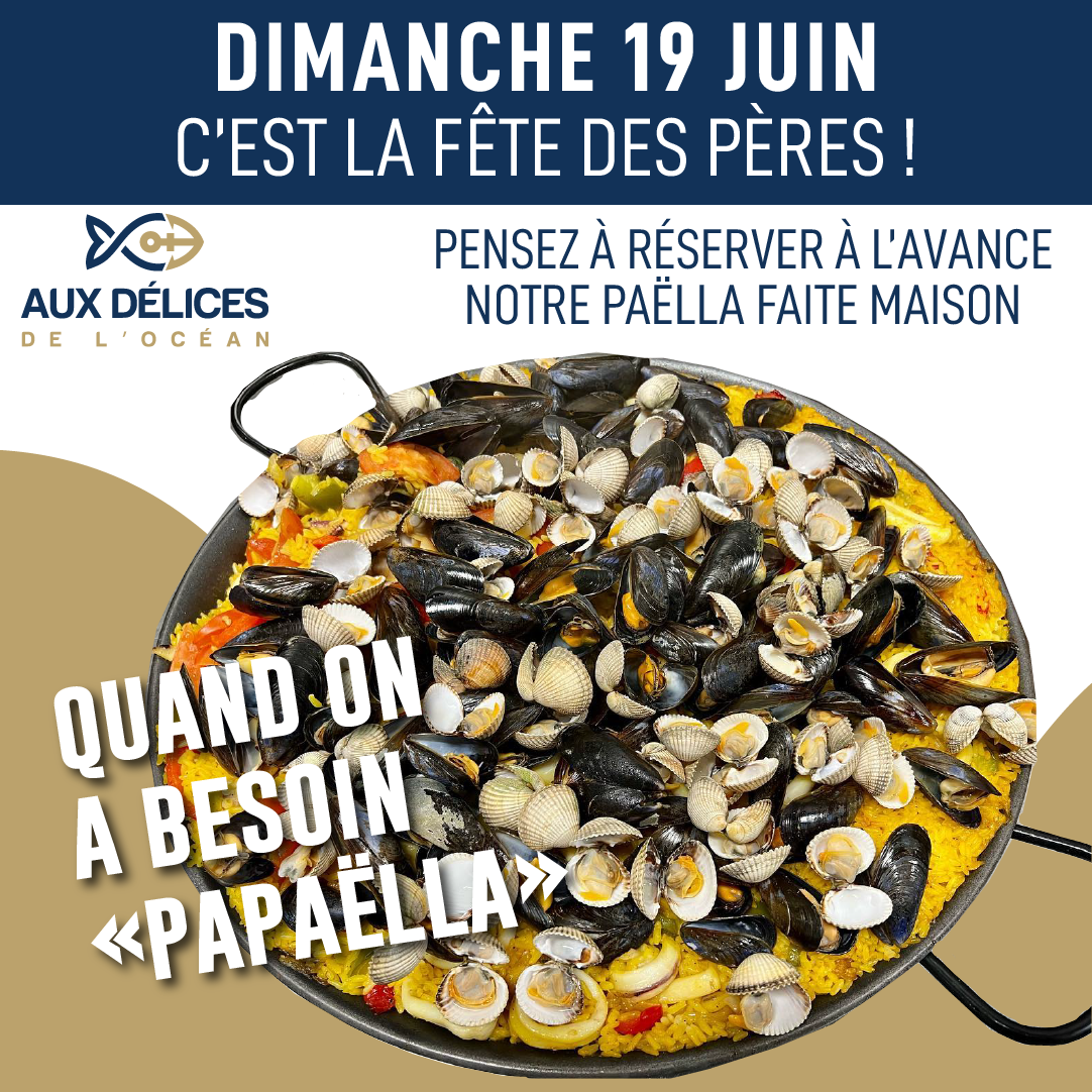 Dimanche 19 Juin: c’est la Fête des Pères.